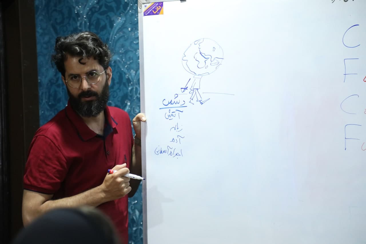 گزارش تصویری کارگاه تولیدمحور کارتون